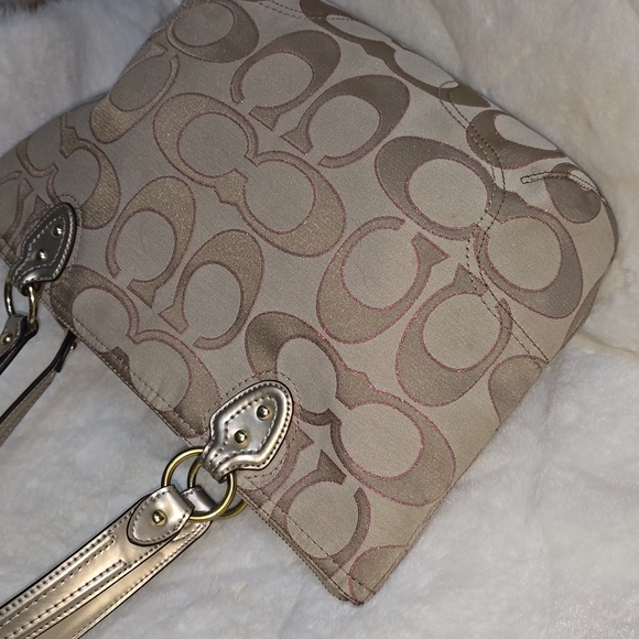 Coach Signature Fabric Bag - Picture 7 of 12